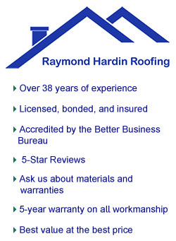 Why Choose Raymond Hardin Roofing