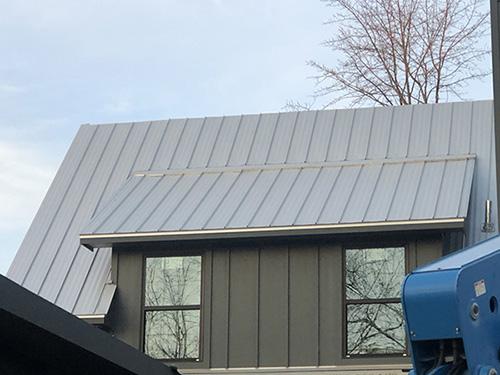 Metal roof