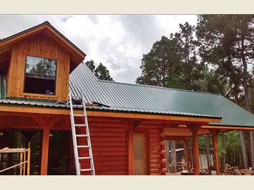 Metal roof